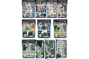 GENERIC Detroit Tigers / 2024 Topps (Series 1 and 2) Tigers Baseball Team Set with (24) Cards! *Plus* (3) Additional Bonus Cards of Former Tigers Greats: Alan Trammell, Jack Morris and Lou Whitaker!
