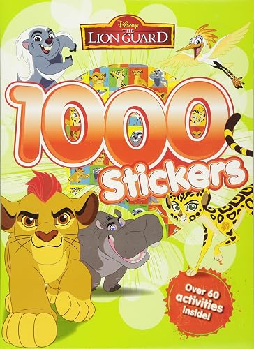 Download Disney Junior The Lion Guard 1000 Stickers PDF
