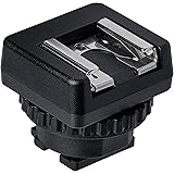 JJC MSA-MIS Standard Cold Shoe Adapter Converter for Sony Multi Interface Shoe Camcorder (Black)