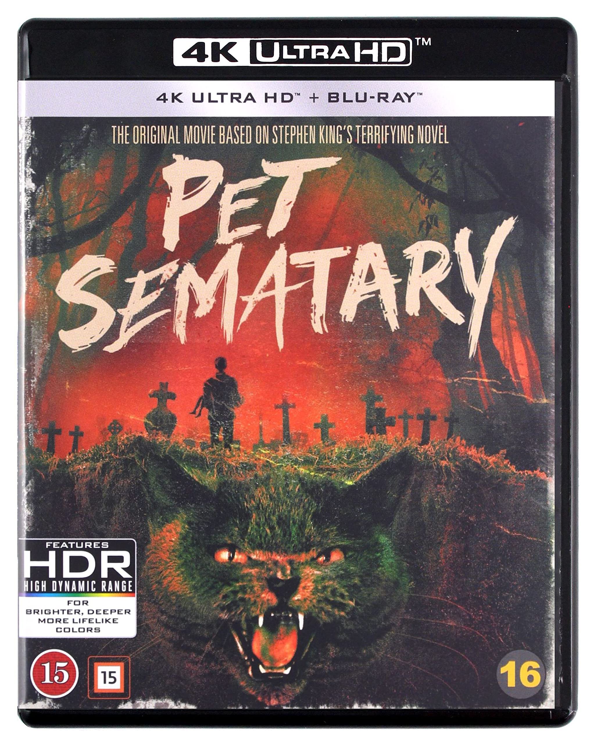 Paramount Pet Sematary 4K [Blu-Ray] [Region Free] (English Audio, English Subtitles)