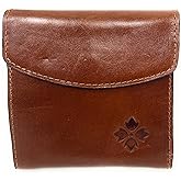 Patricia Nash Women's Reiti Leather Bifold Wallet, Cognac