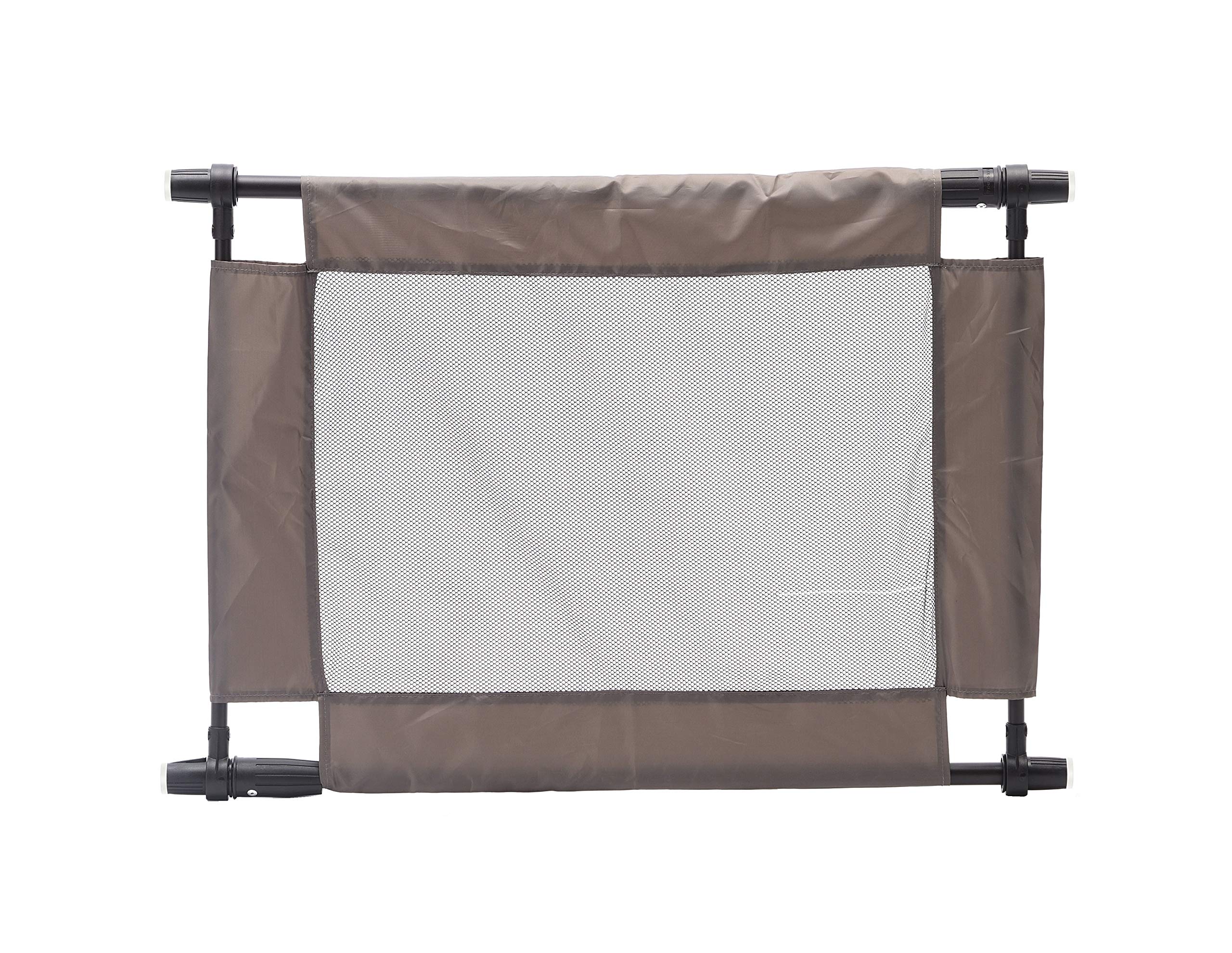 【Amazon.co.jp限定】グリーンライフ ベビーゲート フェンス 突っ張りるだけの簡単設置 Sサイズ(取付け幅60~90ｃｍ）大人がまたぎやすい高さ60ｃｍ CBF-S-AZ ブラウン商品画像