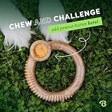 Benebone Ring Chew Toy for Large Dogs Real Bacon Flavour USA Made view 5