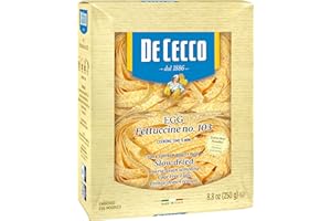 De Cecco Egg Pasta, Egg Fettuccine No.103, 8.8 Ounce (Pack of 4)