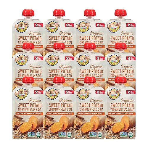 Sweet Potato Best Baby Food Pouches Earth's Best Organic Baby Food