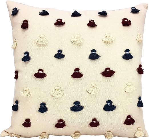 Amazon Com Artifab Cushion Of Size 18x18 Inch 100 Cotton Red