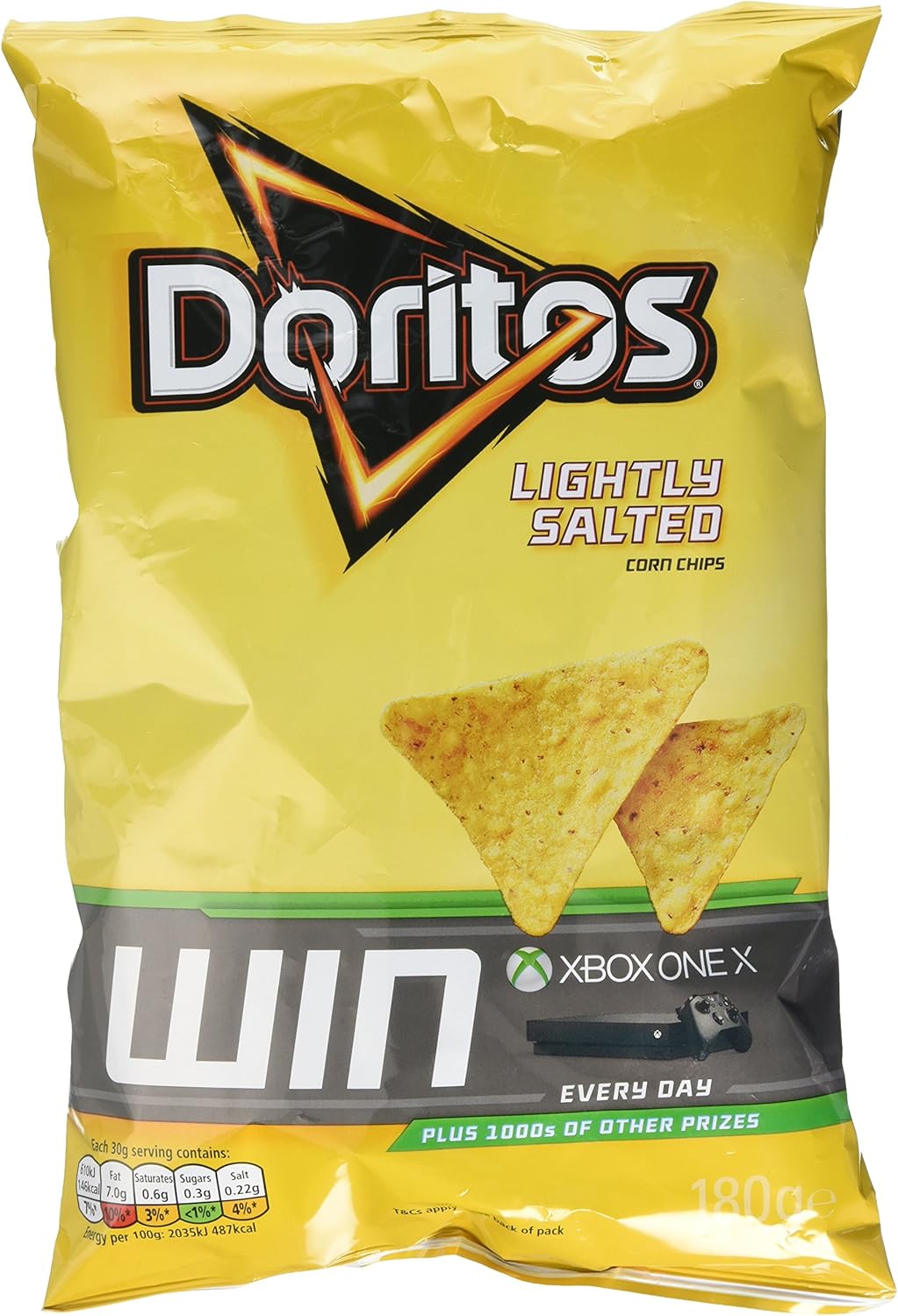 Doritos Lightly Salted Tortilla Chips, 180 g Amazon.co.uk Grocery