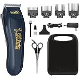 Wahl Lithium Ion Deluxe Pro Series Rechargeable Pet Clipper Grooming Kit with Low Noise & Heavy Duty Motor for Cordless Elect