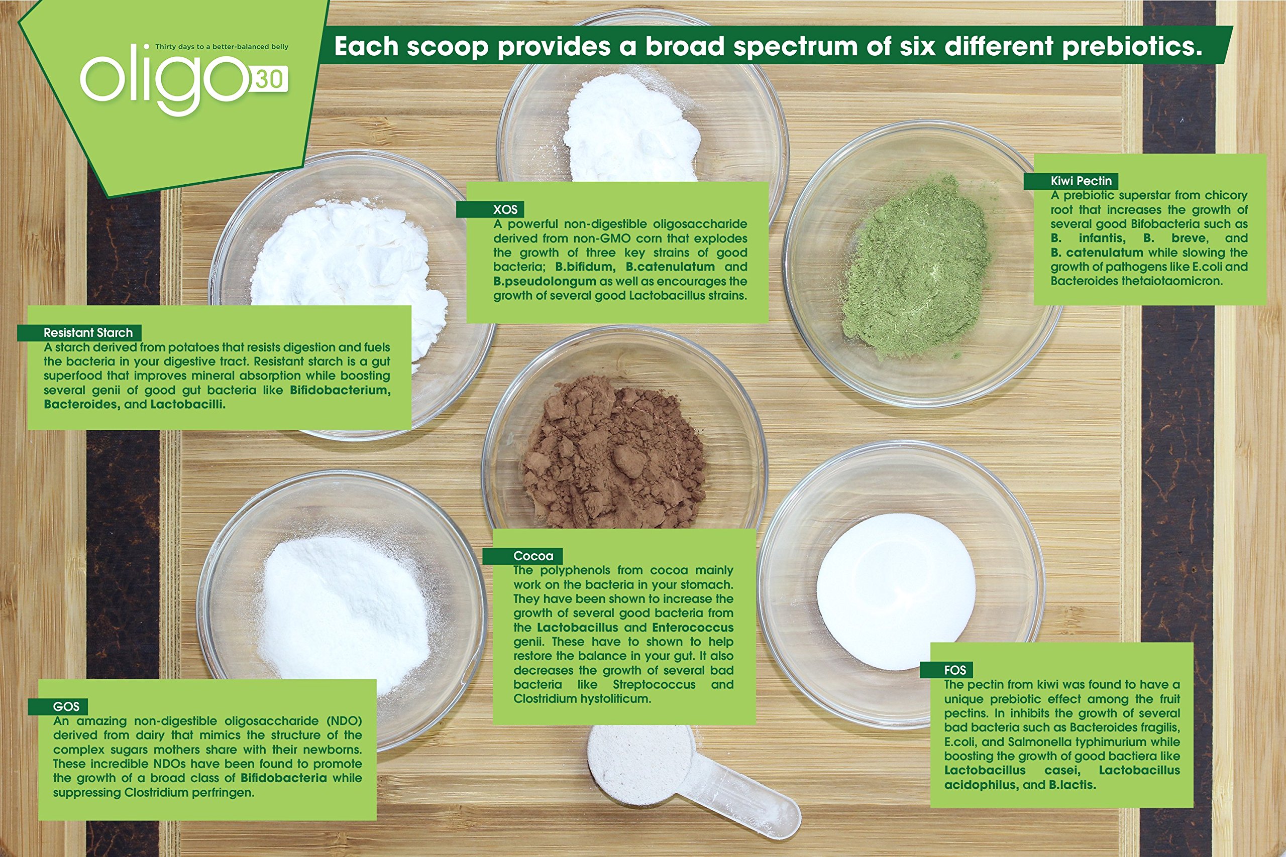 Resistant Starch Prebiotic Fiber by Great Gut Broad Spectrum Premium