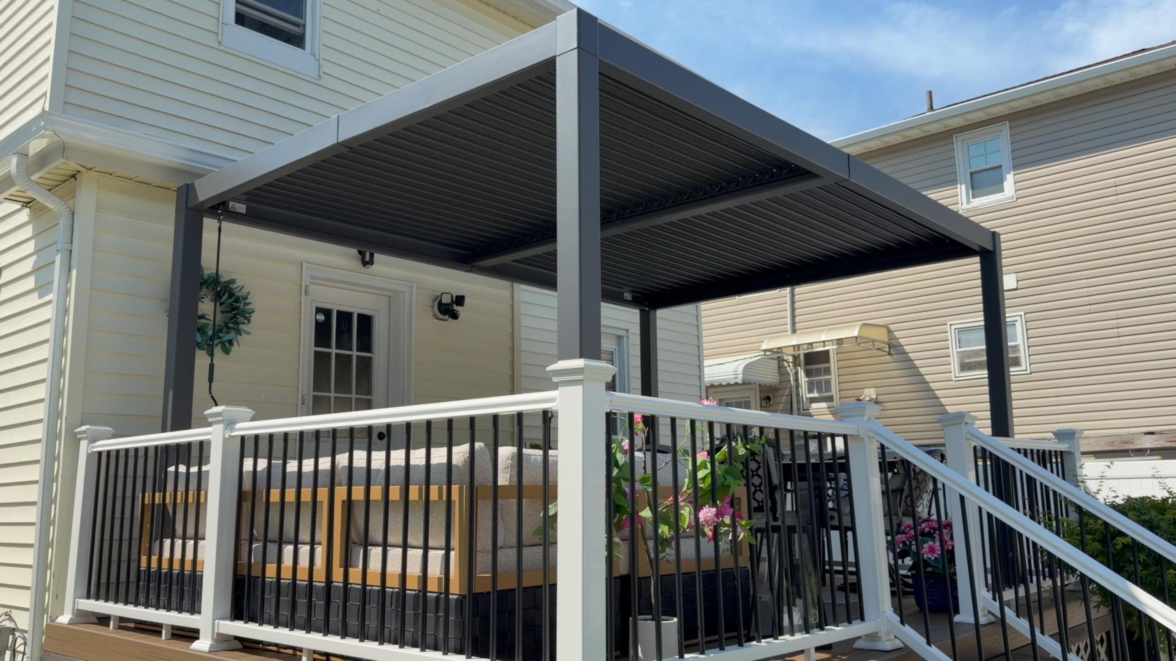 PURPLE LEAF 13x15 Aluminum Louvered Pergola Review: Adjustable Hardtop with Drainage image 32