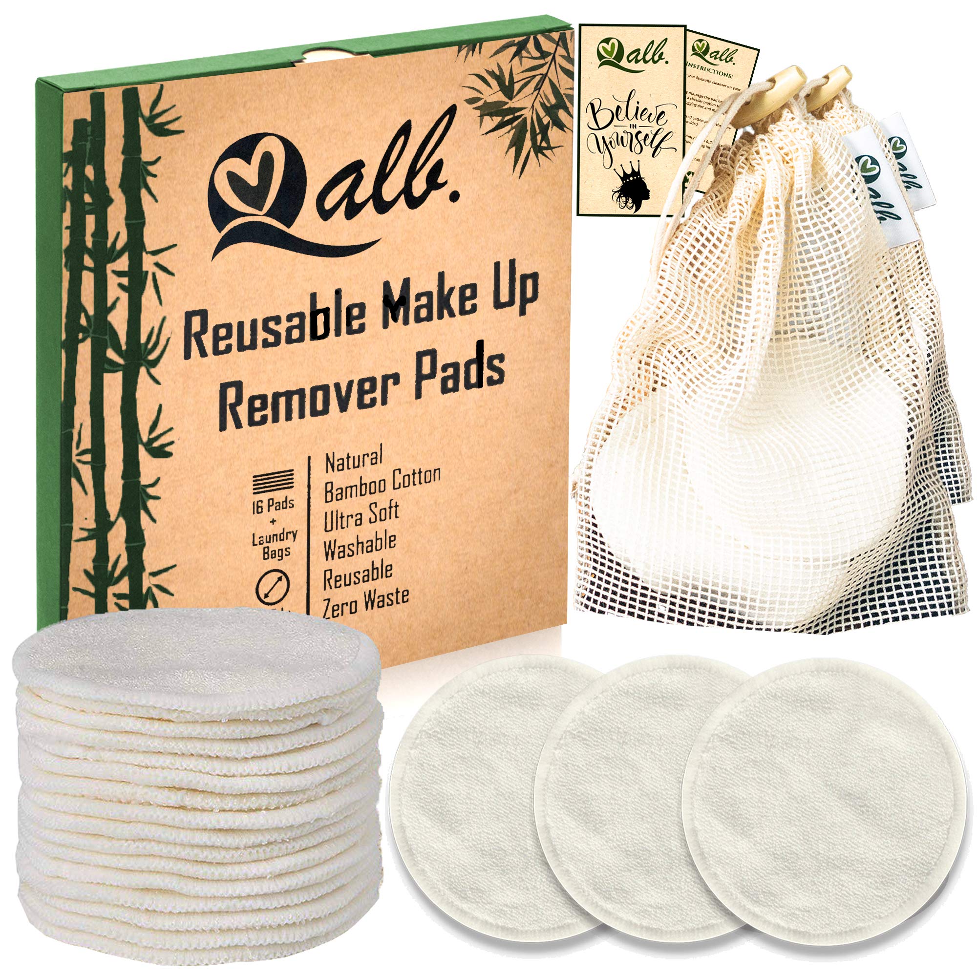 round makeup remover pads