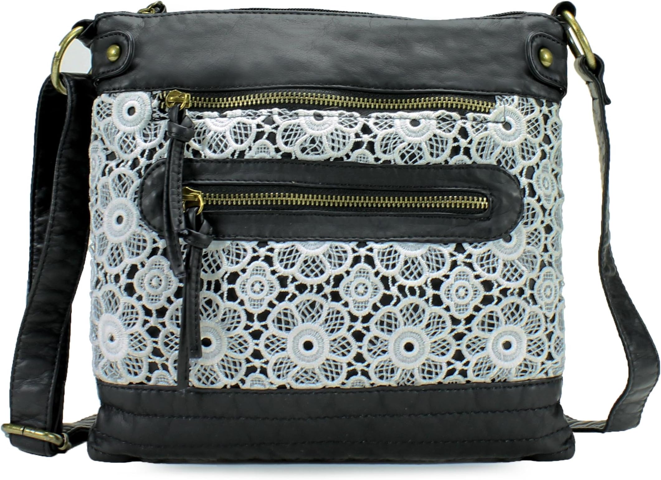 Scarleton Lace Crossbody Bag H1908