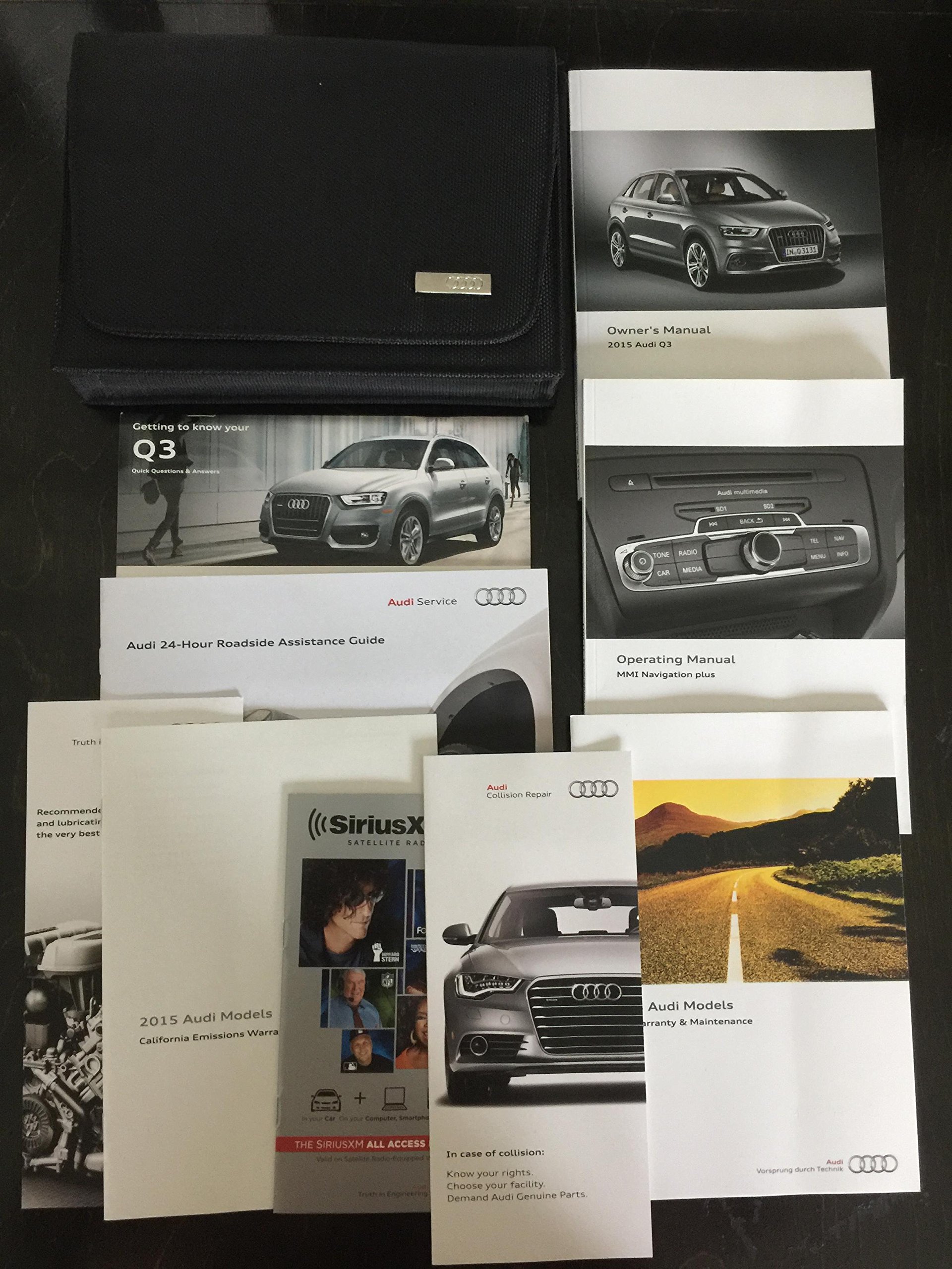 Audi Q3 Owners Manual Paperback – 2015