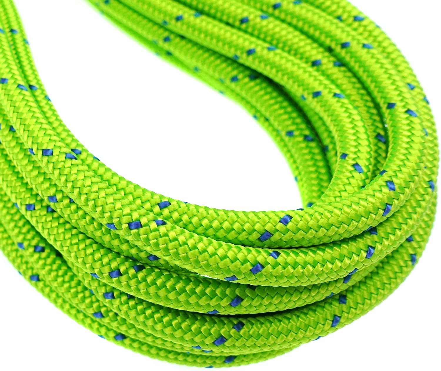 GM CLIMBING 6mm Accessory Cord Rope Double Braid Black Pre Cut CE : Sports & Outdoors