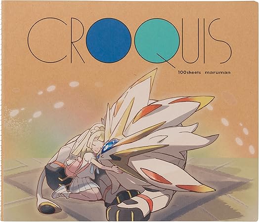 Amazon ポケモンセンターオリジナル クロッキーブックs リーリエ ソルガレオ おもちゃ雑貨 おもちゃ