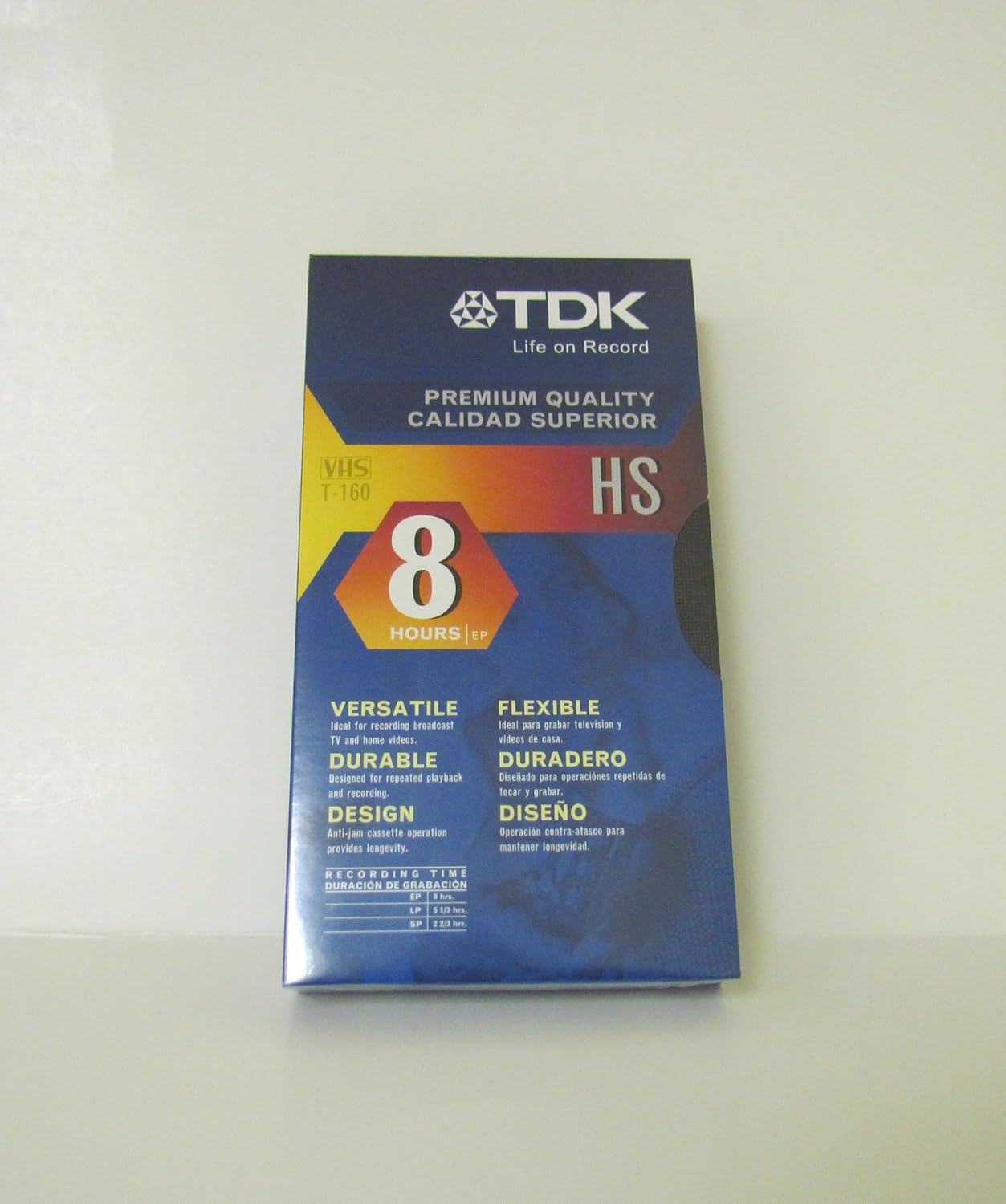 TDK T160 VHS 8Hours Videocassette 10 Pack (T160