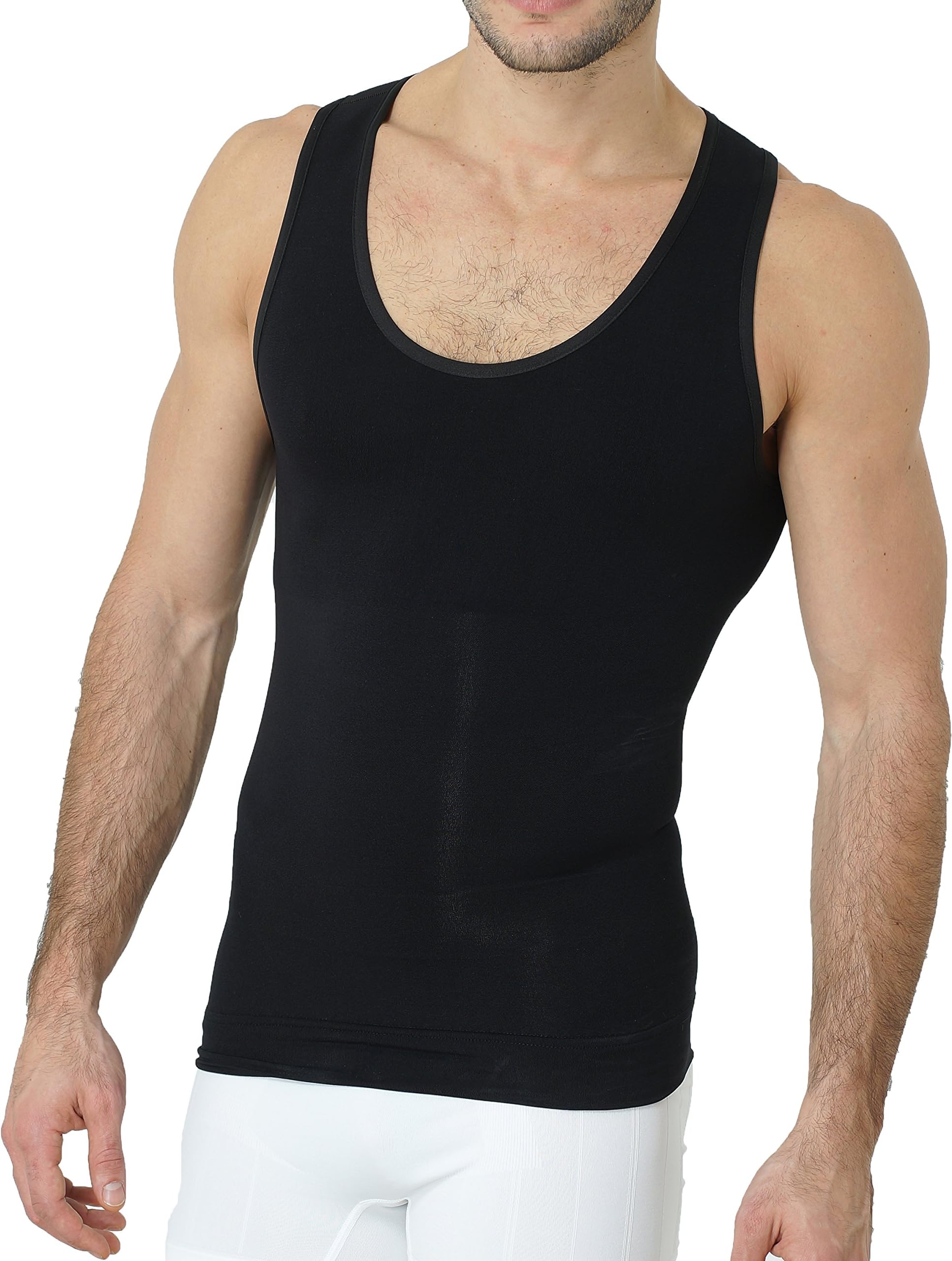 Muscle Tank Top Compression Figure-Forming Slimming Vest | Compression Tops for Men