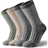 Pleneal Wool Socks for Women - Womens Winter Warm Wool Sock Men Cozy Knit Boots Socks for Women