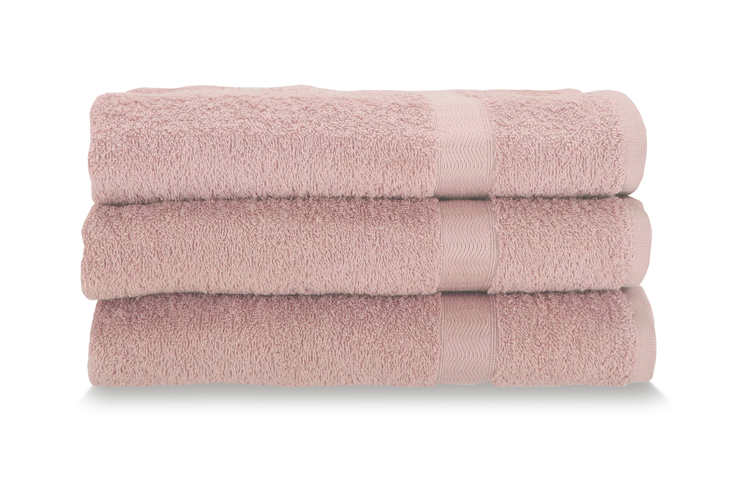 Gabel Face Towels, Pure Cotton Hydrophilic Sponge, 60 x 100 cm, Erica, Set of 3