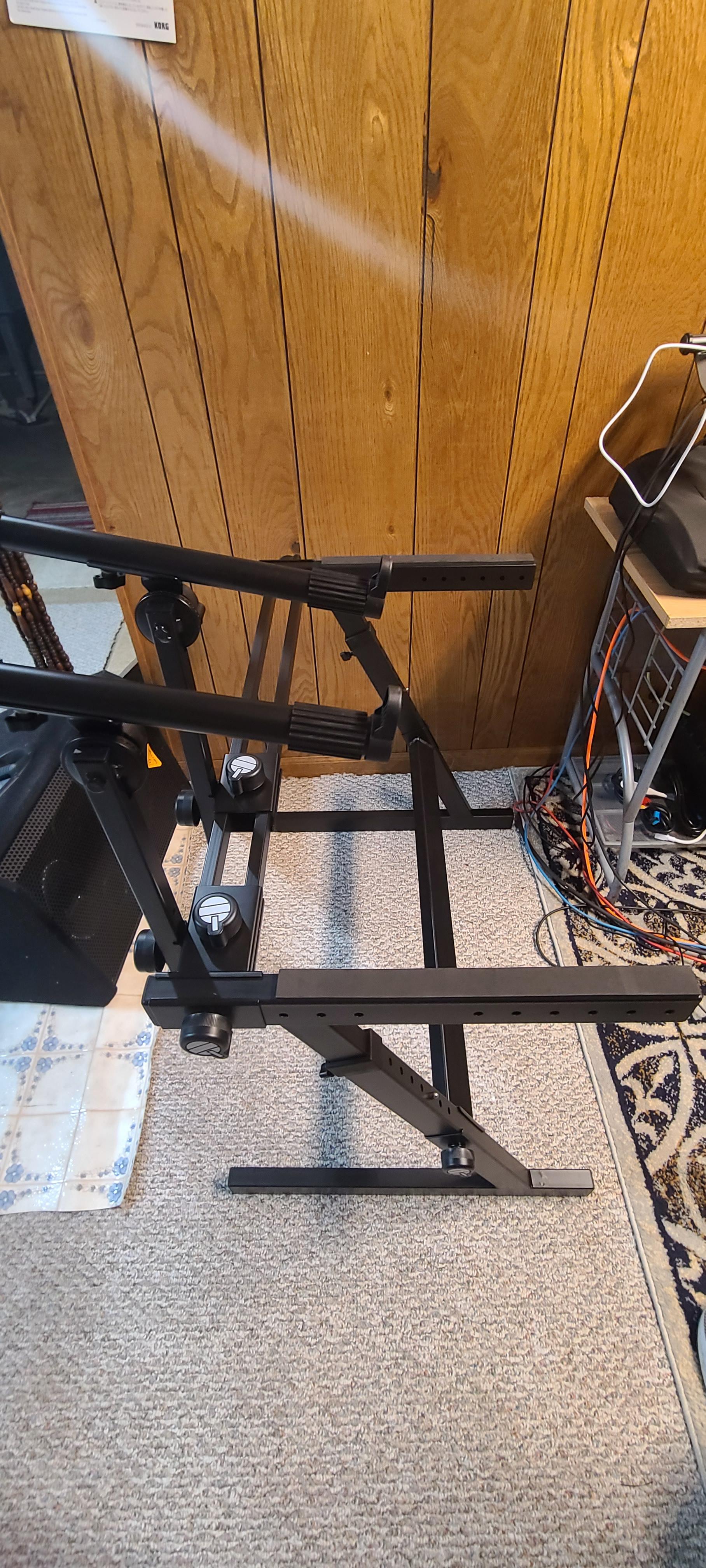 33/mo Finance Quiklok Keyboard Stand (Z/726),Black Buy Now, Pay Later