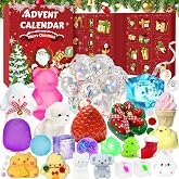 Squishy Advent Calendar 2026, Fidget Christmas Countdown Calendar, 24 Days of Surprises Squishy Toys Box, Xmas Toys for Sock Stuffing &amp; Christmas Gift
