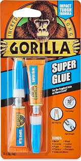 Gorilla Super Glue 3g Pack of 2 Brand Gorilla 3 g Adhesive view 1