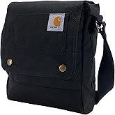 Carhartt Crossbody Snap Bag, Durable, Adjustable Crossbody Bag with Flap Over Snap Closure