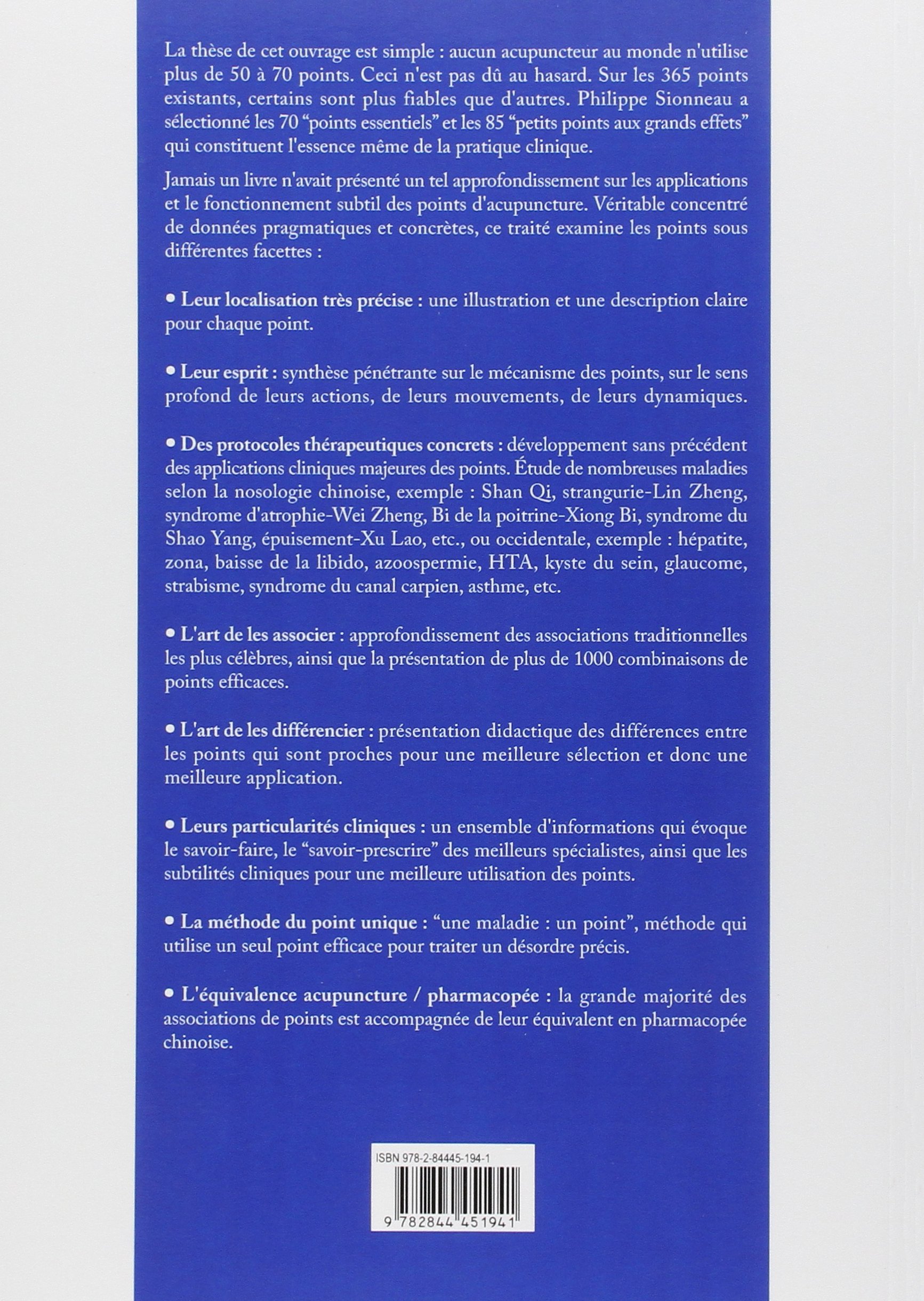 Acupuncture Les Points Essentiels French Edition Sionneau Philippe 9782844451941 Amazon Com Books
