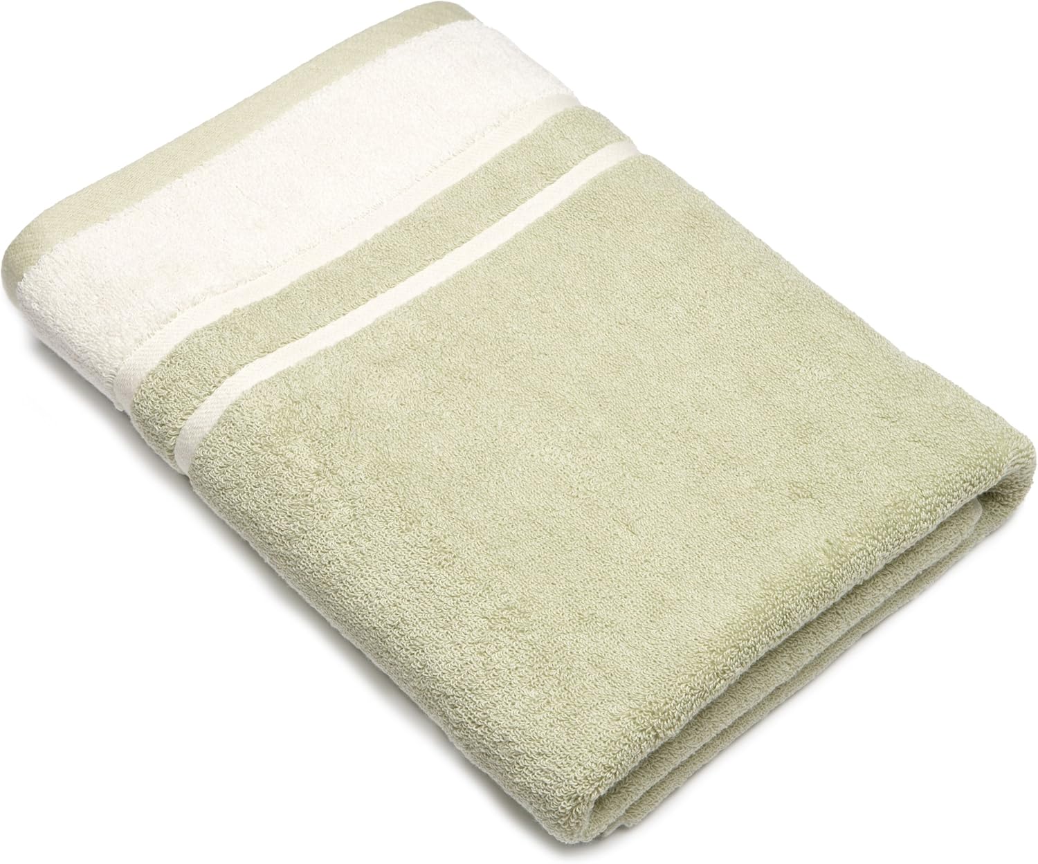 Welspun Nautica Reversible 100 Cotton Bath Towel, Aloe