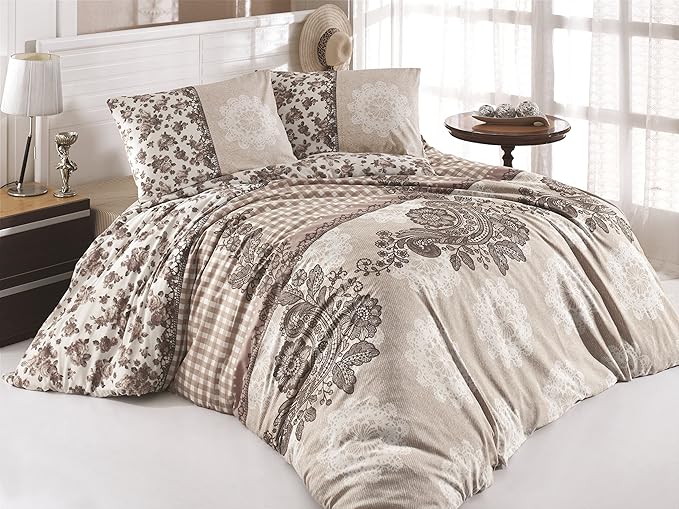 Kaisareia Home Design ### Jersey Bettwäsche 155x220 cm aus Baumwolle