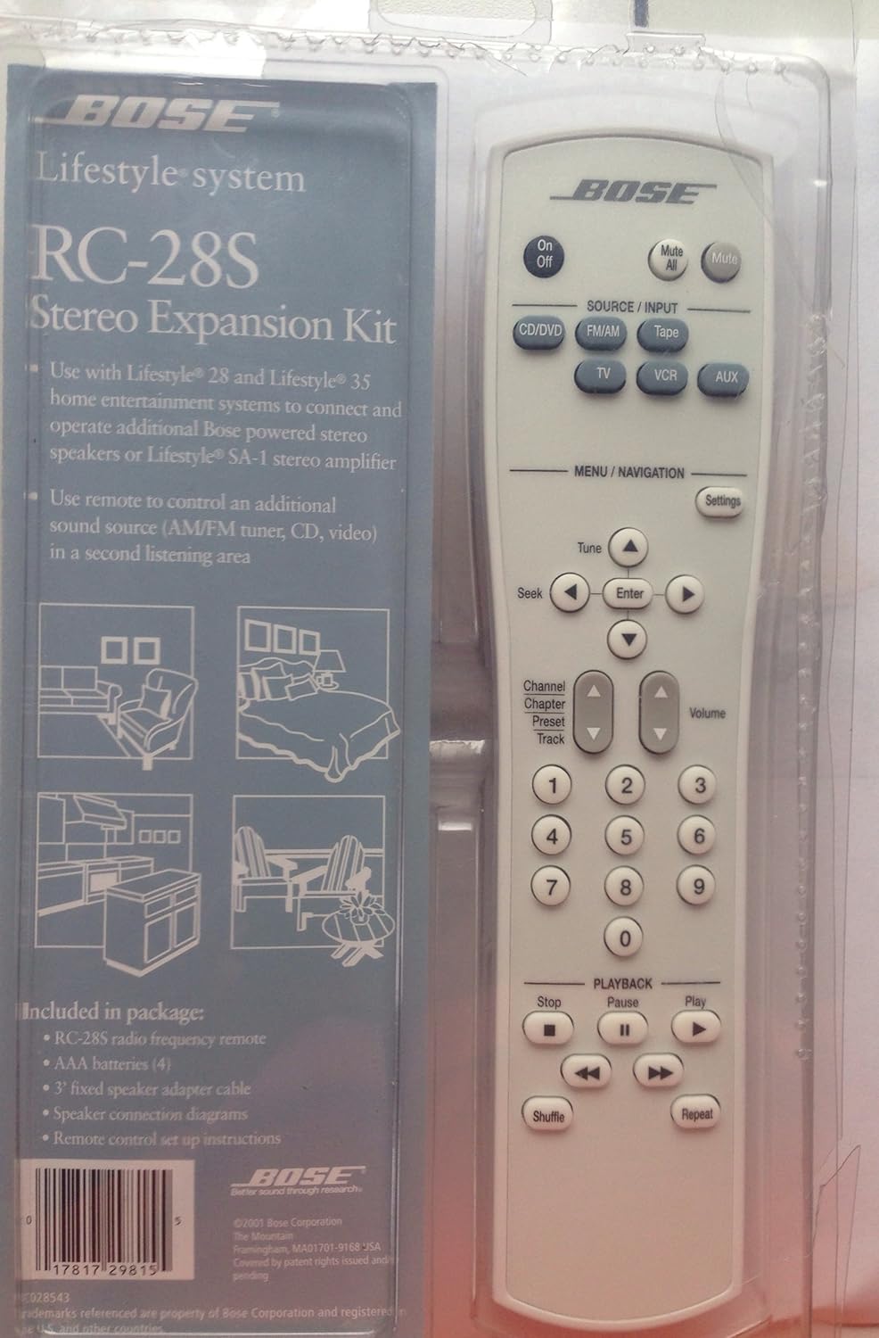 Best bose lifestyle 28 remote