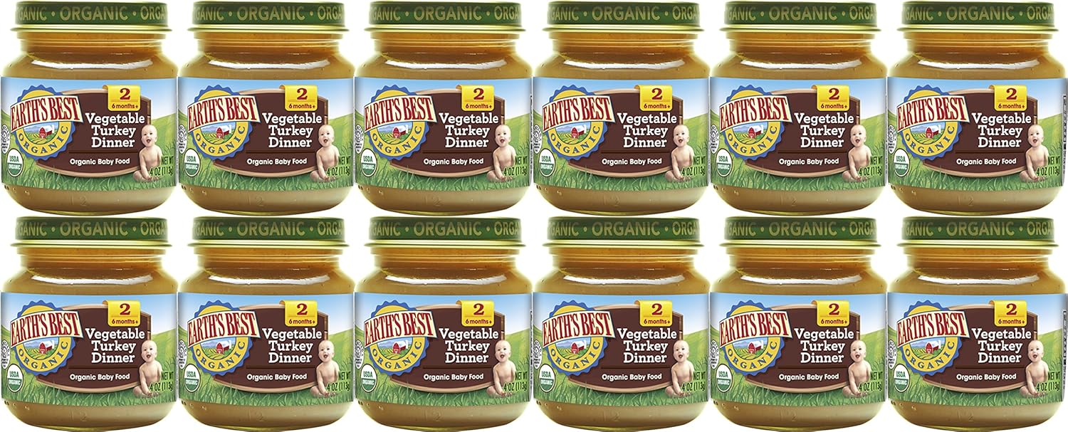 earth's best turkey baby food