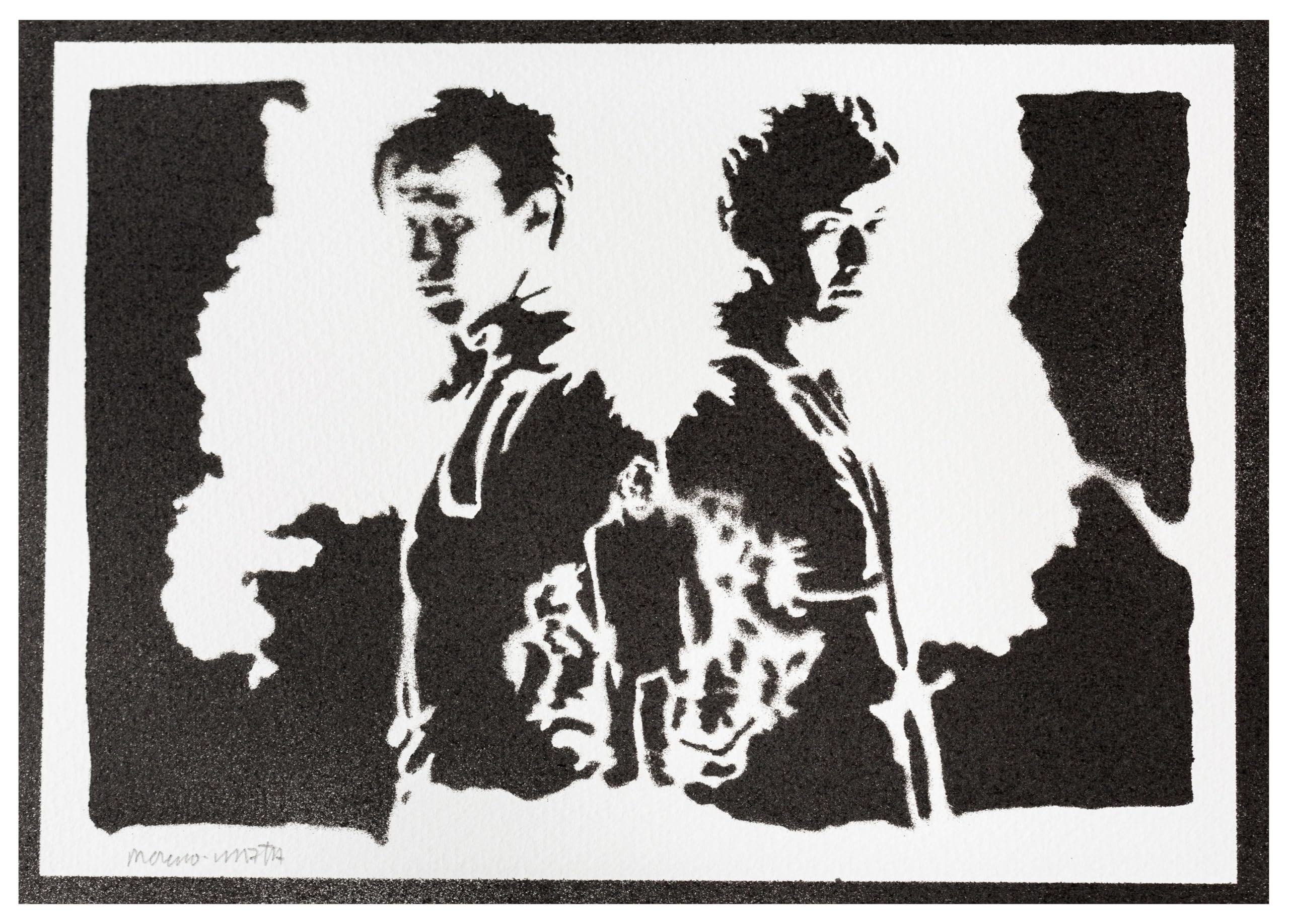 moreno-mata Real Handmade Graffiti Doctor W... Series TV Poster Room Decor Home Wall Art Decoration Bedroom Gifts for Men and Women