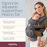 Ergobaby Omni Classic Mesh Baby Carrier 4-Position Charcoal Grey Newborn to view 3