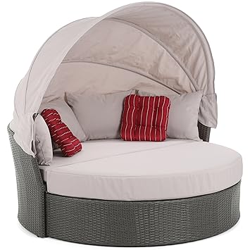bestshop24.eu Relaxinsel Sydney Maxi, GRAU/HELLGRAU