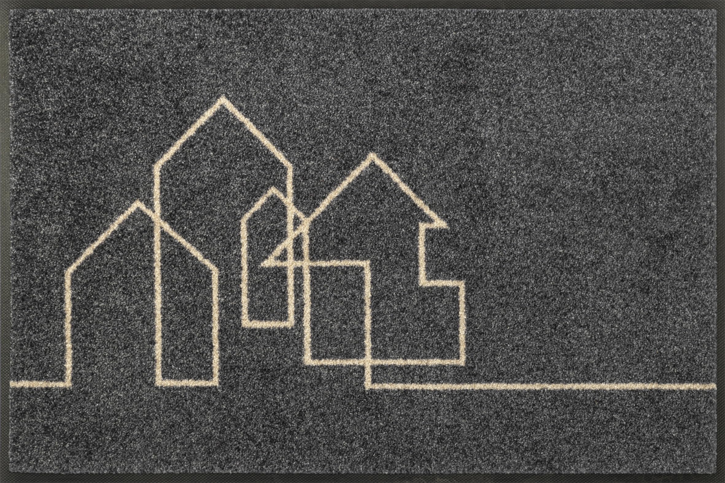 wash+dry doormat, Linestreet 50x75cm, inside and outside, washable