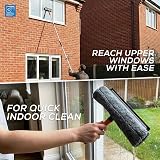 TDBS The Dustpan and Brush Store Window Cleaning Kit 158cm Telescopic Pole view 2