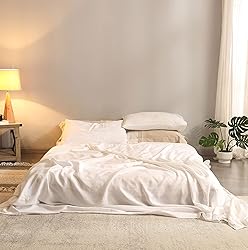 GHUIPRO 100% Linen Sheets King Size, Natural French