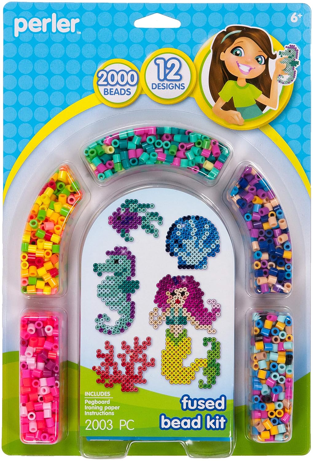 Perler Fused Bead KitMermaid Amazon.co.uk Kitchen & Home