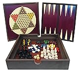5-in-1 Wooden Game Set