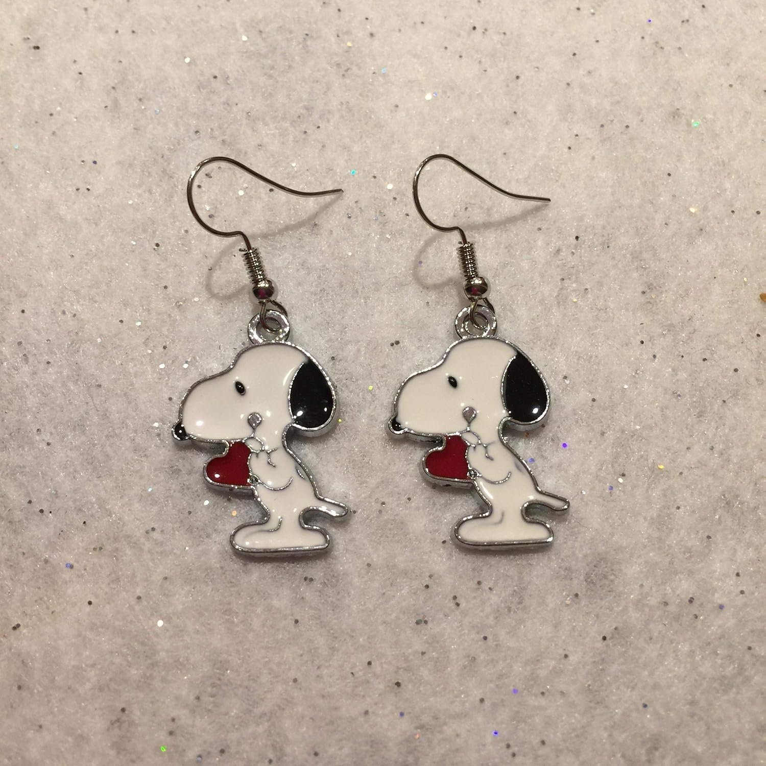 snoopy earrings