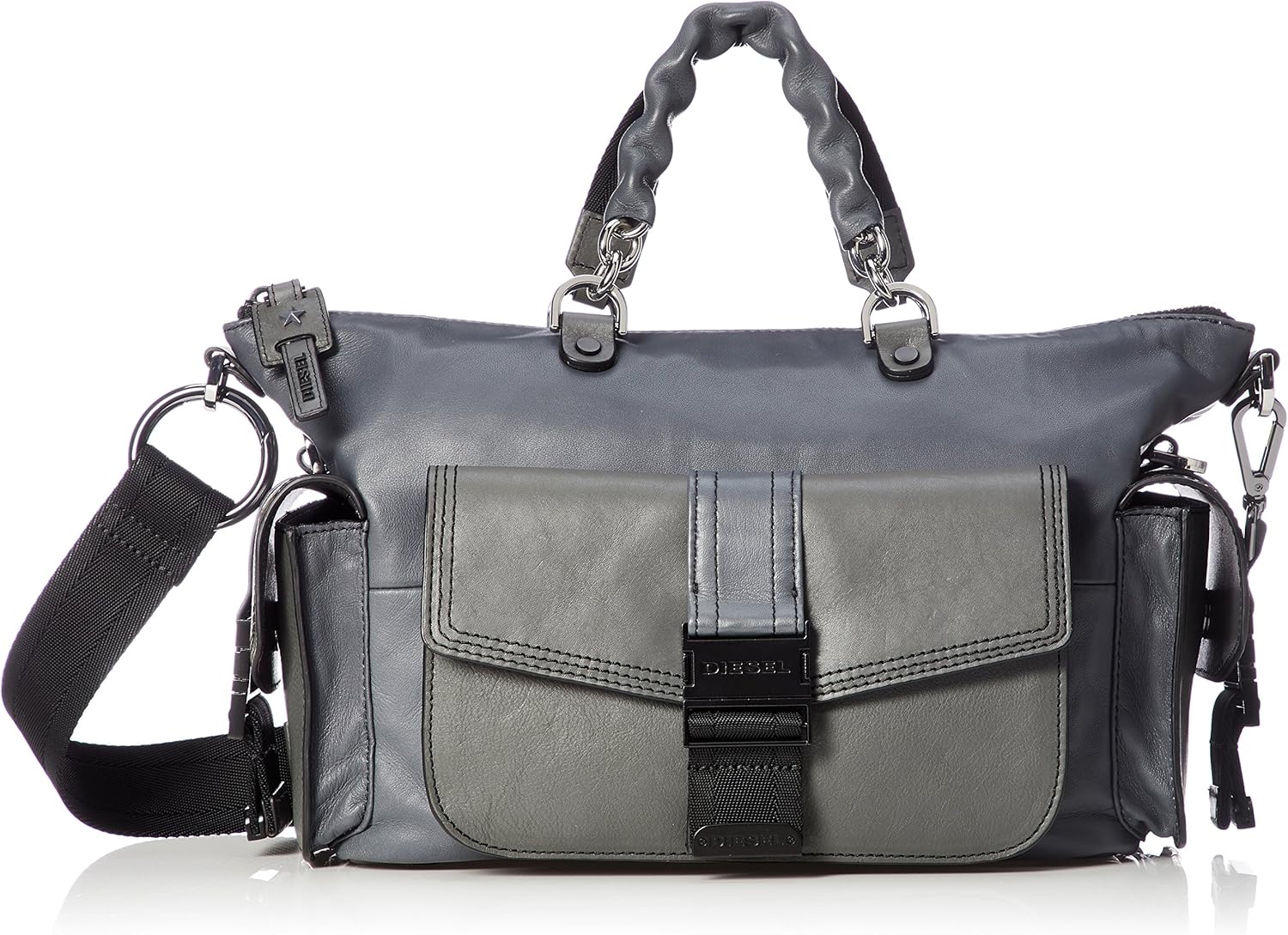 Diesel"MISSMATCH" satchel real leather bag women Amazon.co.uk Shoes