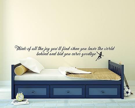 Amazon Com Thinks Of All The Joy You Ll Find Peter Pan