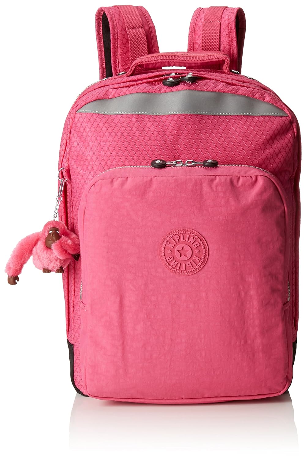 Kipling COLLEGE Large Backpack Carmine Pink Bl (Pink) Amazon