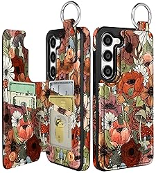 Shorogyt for Samsung S23 Plus Wallet Case with Card