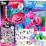 Amazon.com: Trolls DreamWorks World Tour 192-Page Coloring and Activity ...