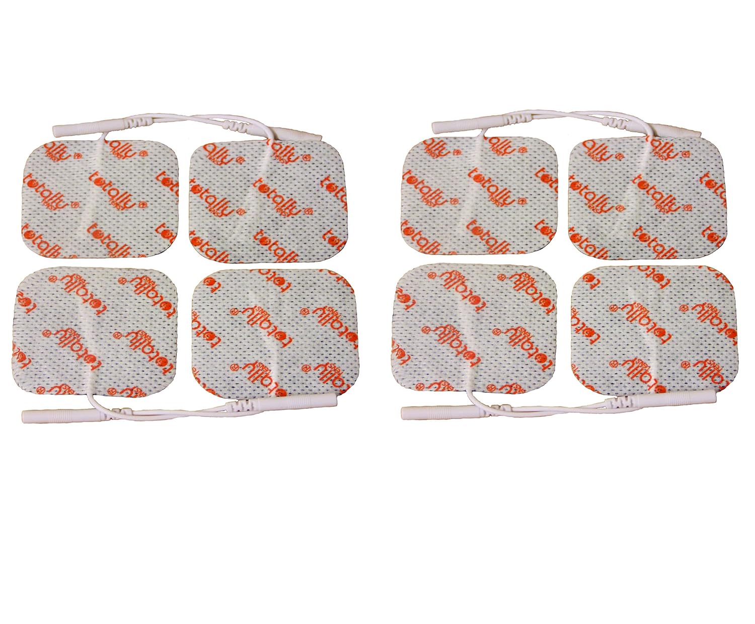 Totally TENS Electrode Pads Top Quality Reusable Tens pads Pack of 8
