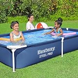 Bestway Steel Pro Pool 7.3ft Rectangle Above Ground Family Pool view 2