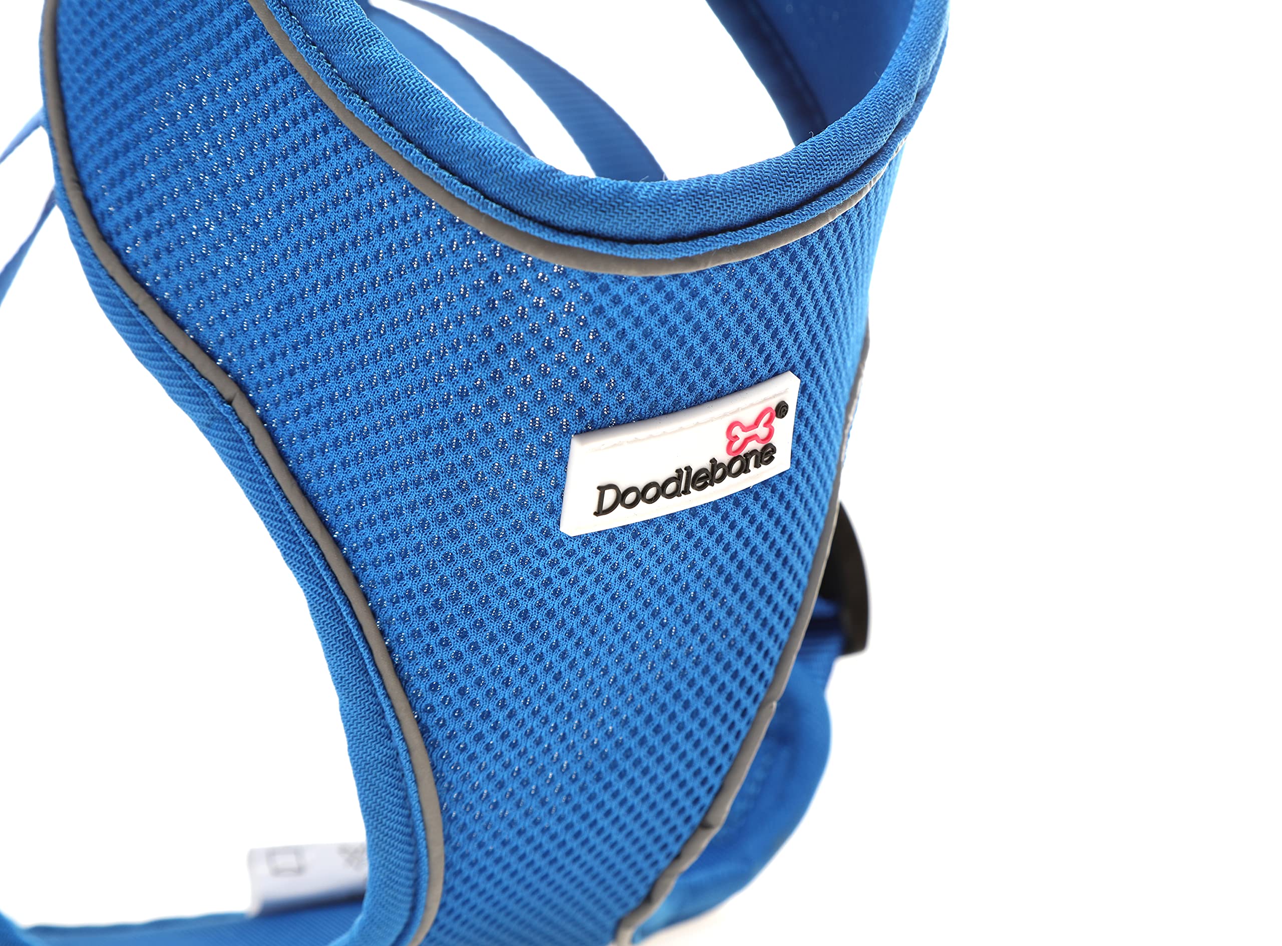 Doodlebone Originals Airmesh Dog Harness (Sapphire, 6-7)