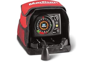 MarCum Flasher System M1 Flasher System, Black/Red